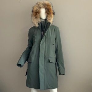 NEW w/ Tags 250€ ROBERTO RICCI DESIGNS Down Parka Racoon